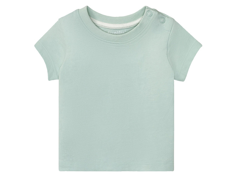 lupilu® Baby T-Shirt, 3 Stück, mit Bio-Baumwolle Preisnachlass