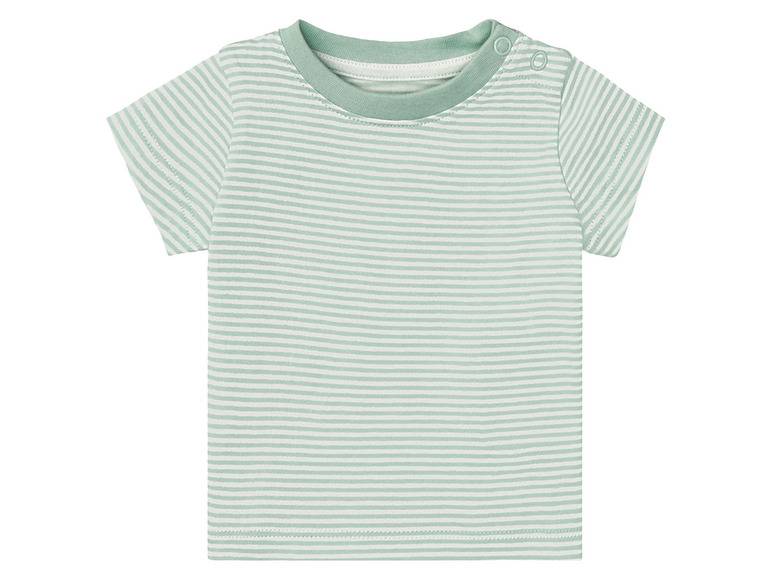 lupilu® Baby T-Shirt, 3 Stück, mit Bio-Baumwolle Preisnachlass