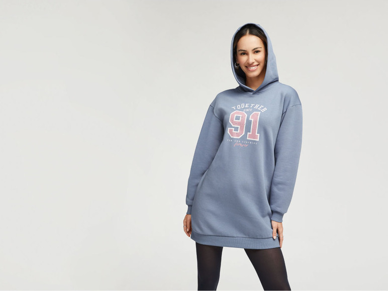 esmara® Damen Sweatkleid mit angerauter Innenseite Black Friday