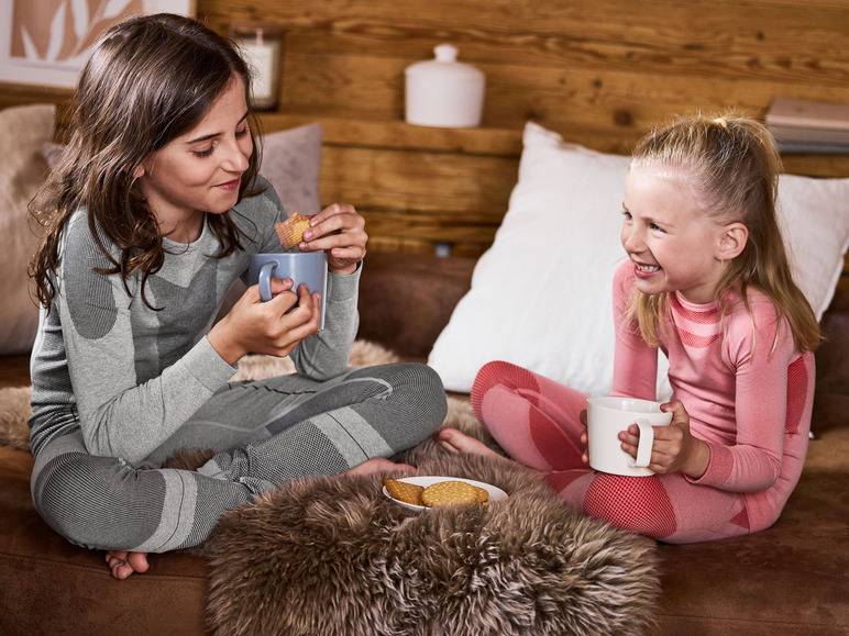 CRIVIT Kinder Jungen Funktionsunterwäsche, 2-teilig, extra warm Vatertagsangebot