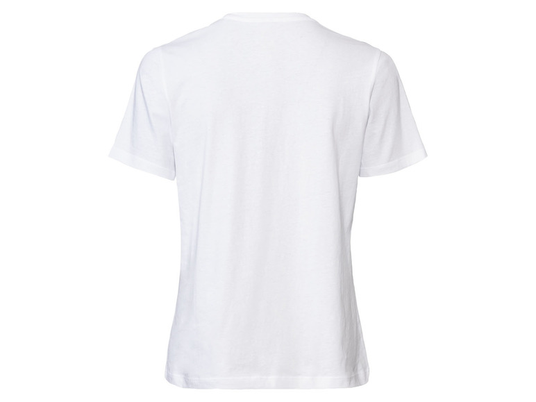 esmara® Damen T-Shirt, aus reiner Baumwolle Jubiläumsangebot
