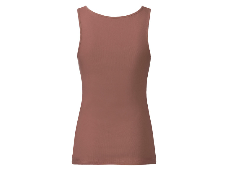 esmara® Damen Tops, 2 Stück, in anschmiegsamer Ripp-Qualität Neueste Mode