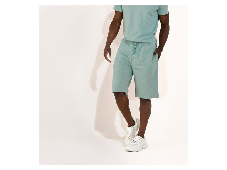 LIVERGY® Herren Sweatshorts, extra weiche Sweat-Qualität, mit Baumwolle Blitzangebot