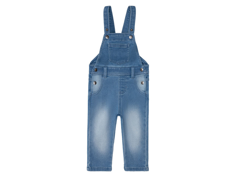 lupilu® Baby Latzhose Sweatdenim, mit Bio-Baumwolle Große Rabatte