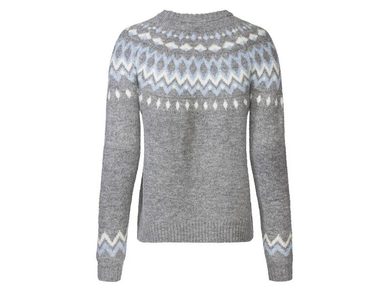 esmara® Damen Strickpullover, mit Rundhalsausschnitt Räumungsverkauf