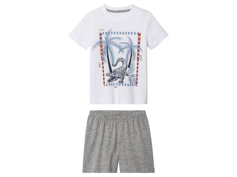 pepperts!® Kinder Jungen Pyjama, mit Rundhalsausschnitt Kauf eins, bekomm eins gratis