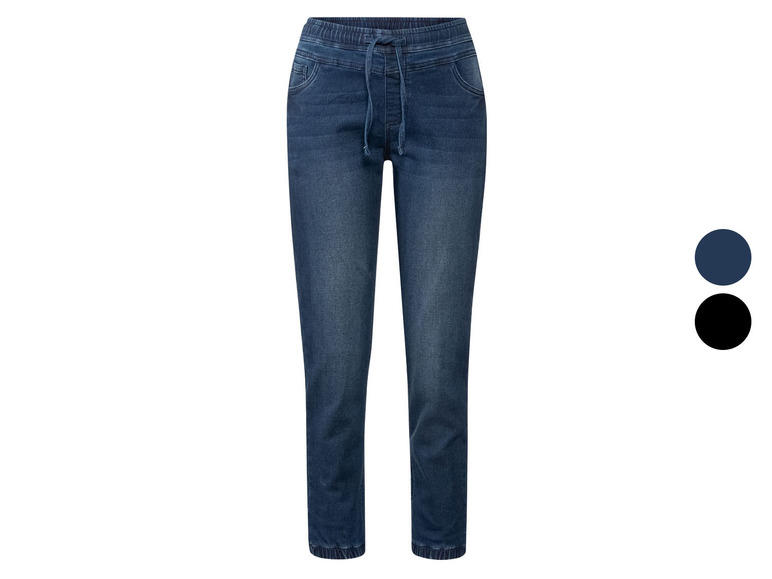 esmara® Damen Denim-Joggers mit normaler Leibhöhe Tiefpreis