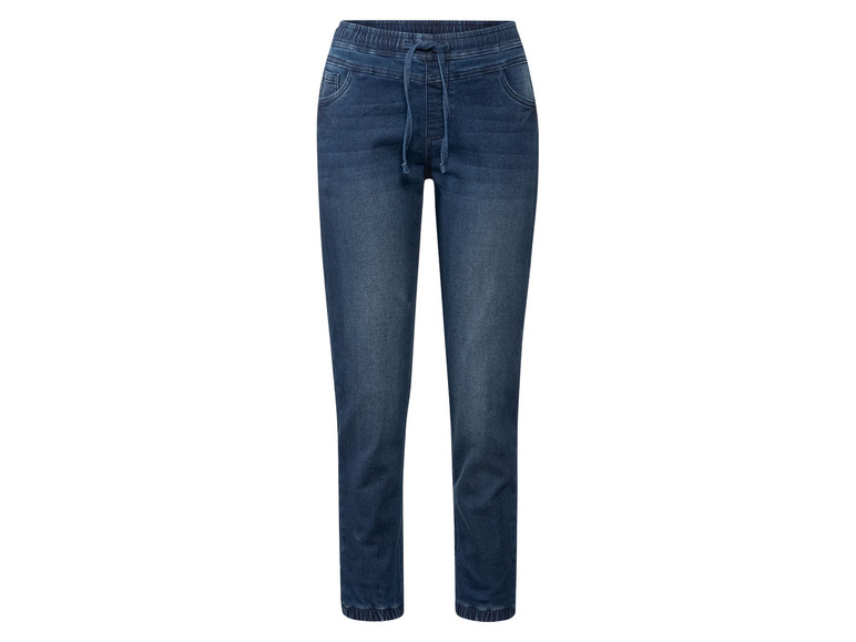 esmara® Damen Denim-Joggers mit normaler Leibhöhe Tiefpreis
