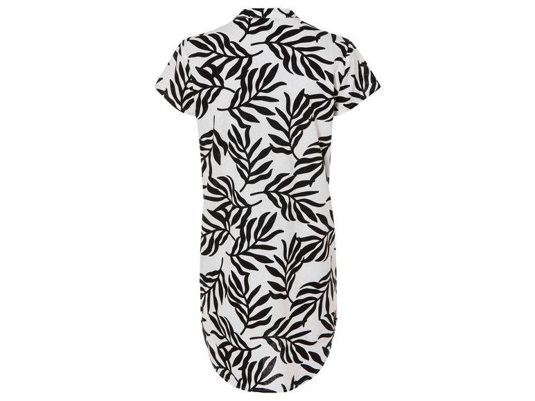 esmara® Damen Leinen-Tunika-Kleid, leger geschnitten Neueste Stile