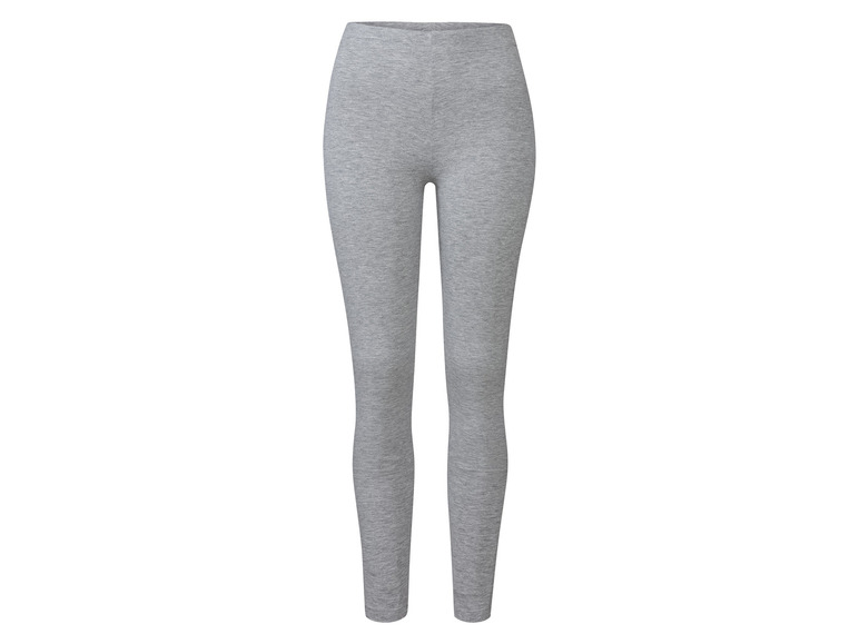 esmara® Damen Leggings, 2 Stück, normale Leibhöhe Bis zu 50% Rabatt