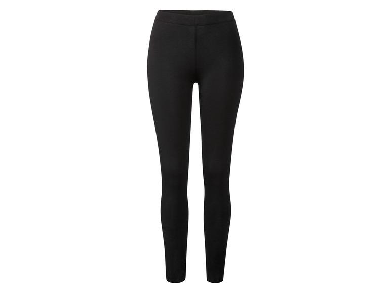 esmara® Damen Leggings, 2 Stück, normale Leibhöhe Bis zu 50% Rabatt