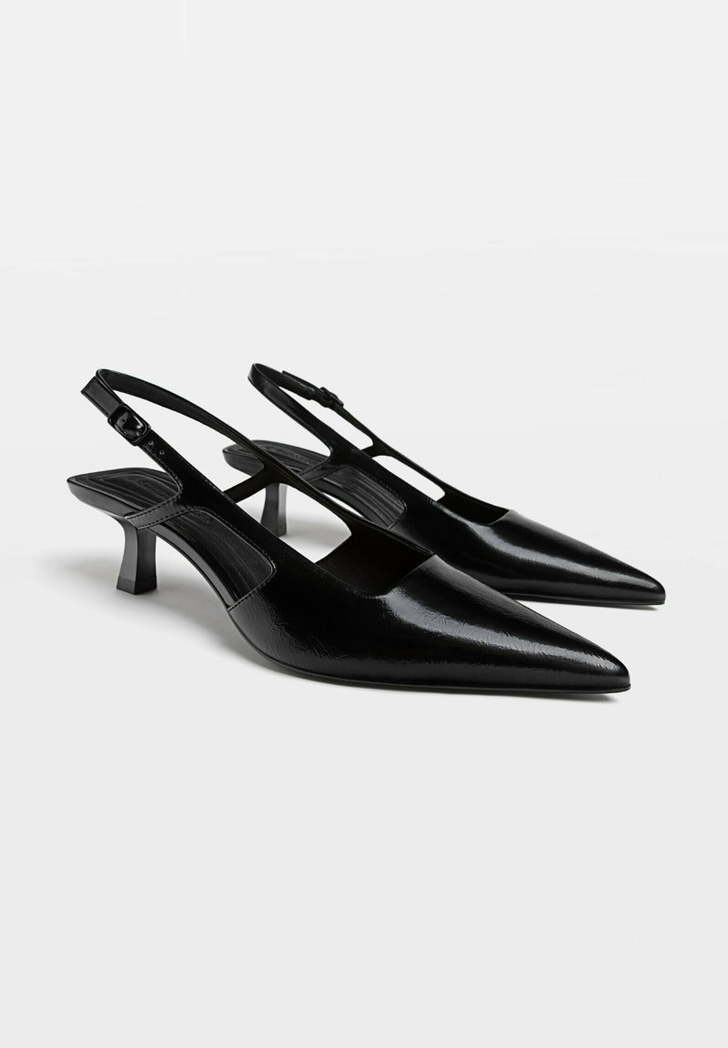 Stradivarius Stradivarius Classic heels - black 50% Rabatt mit kostenlosem Versand