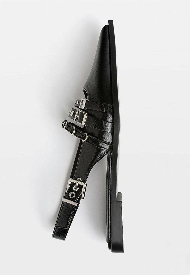 Stradivarius Stradivarius Slingback ballet pumps - black Speichern exportieren