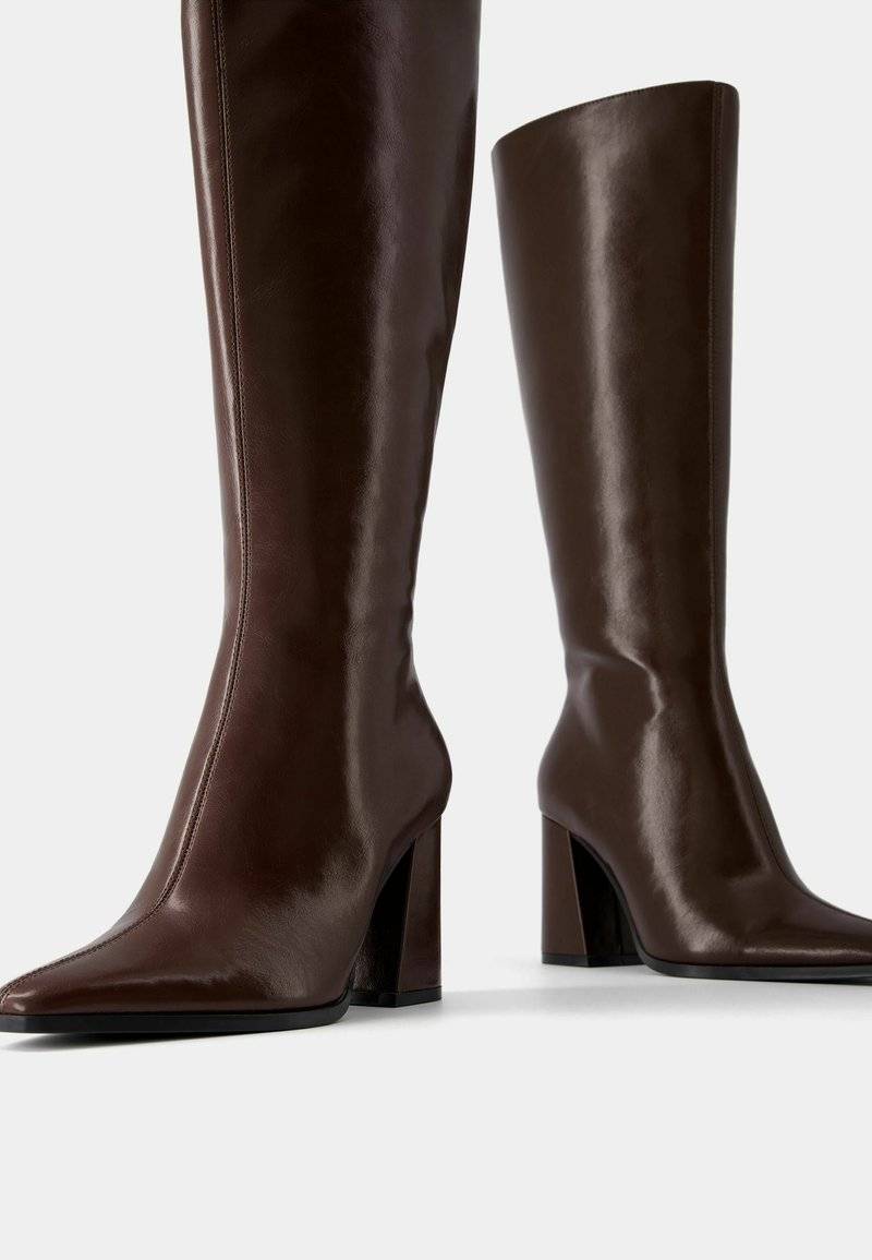 Bershka Bershka Boots - dark red Black Friday Preise