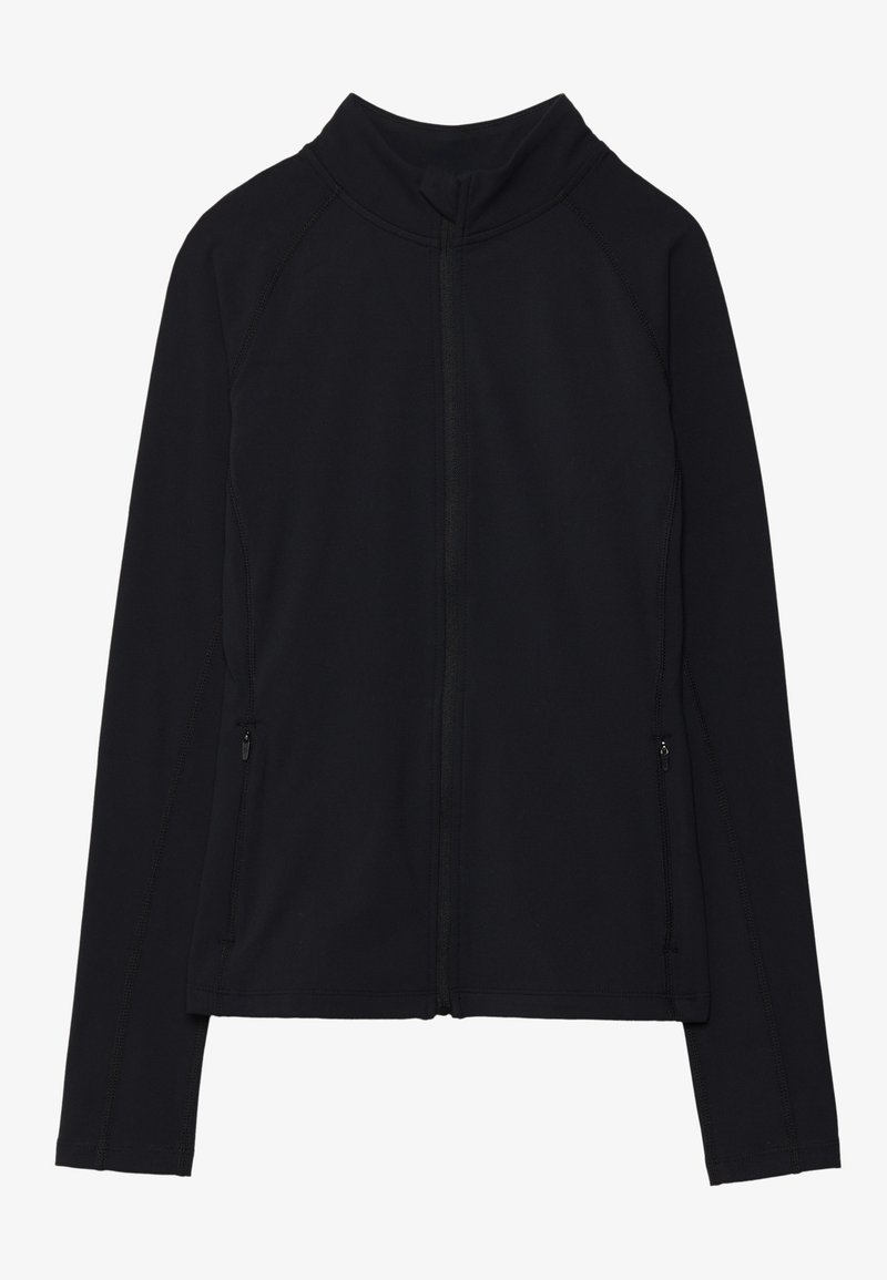 Even&Odd active Even&Odd active SUPER SOFT COTTON TOUCH - Training jacket - black JETZT KAUFEN