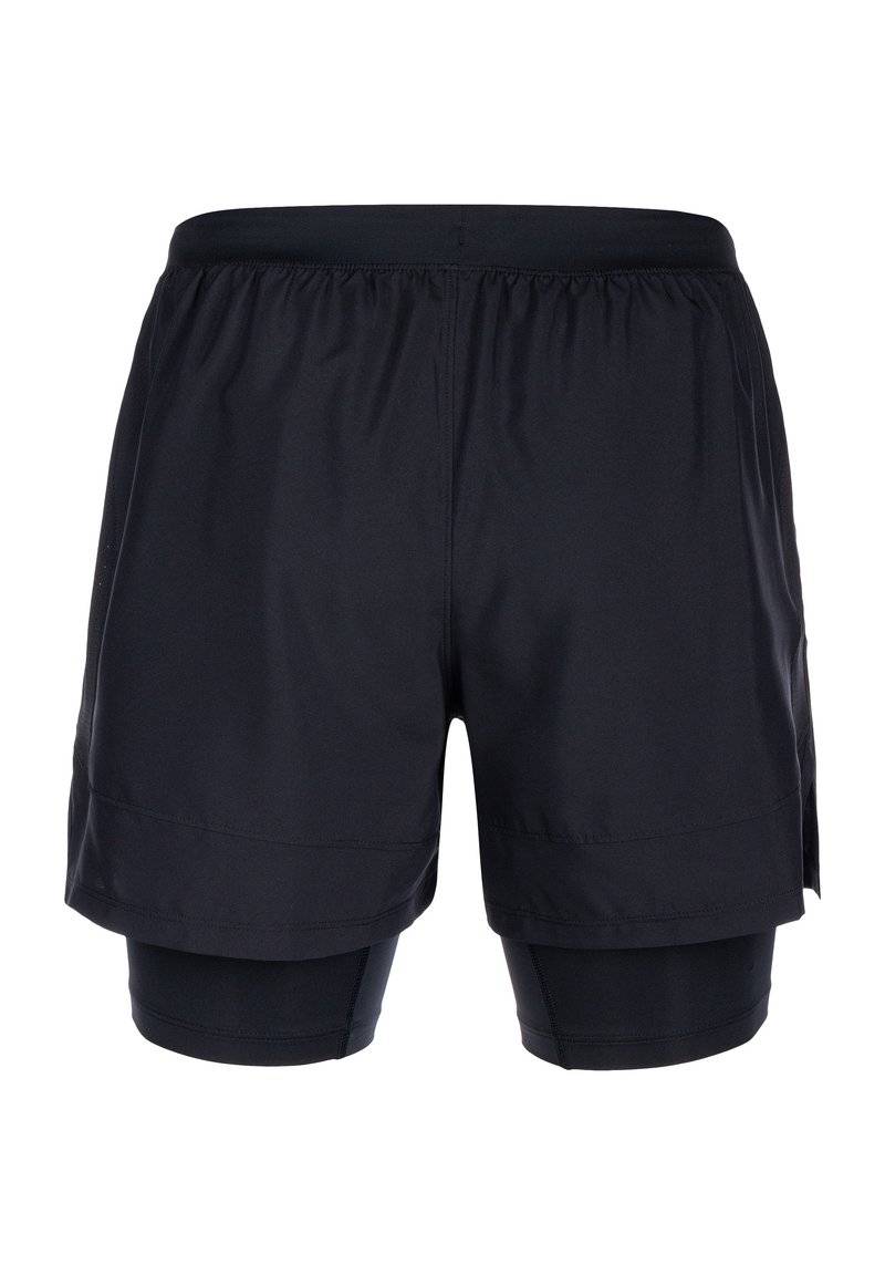 Under Armour Under Armour LAUNCH SHORTS 2-IN-1 - Sports shorts - black black reflective Riesige Rabatte