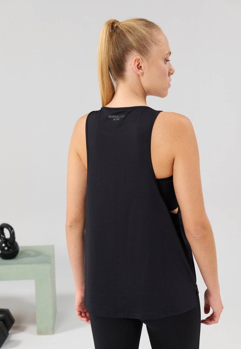 Even&Odd active Even&Odd active Top - black Fabrikladen