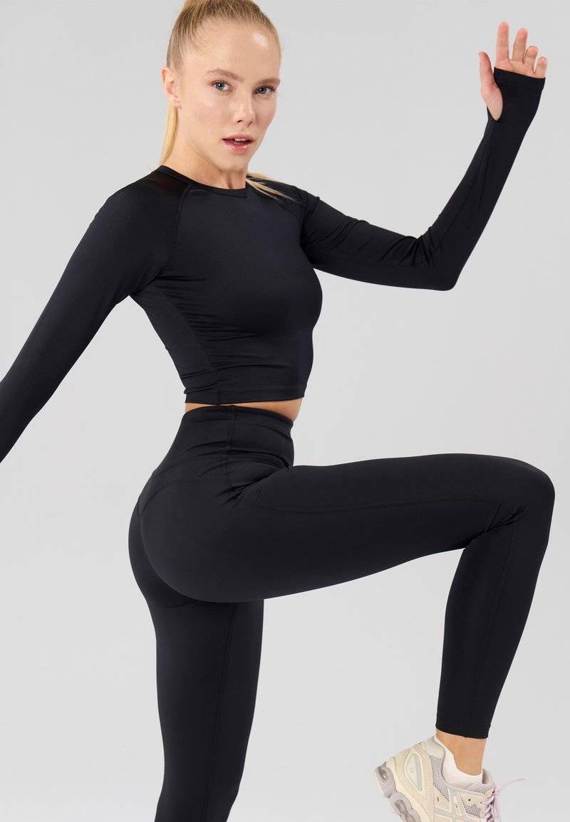 Even&Odd active Even&Odd active Long sleeved top - black zollfrei