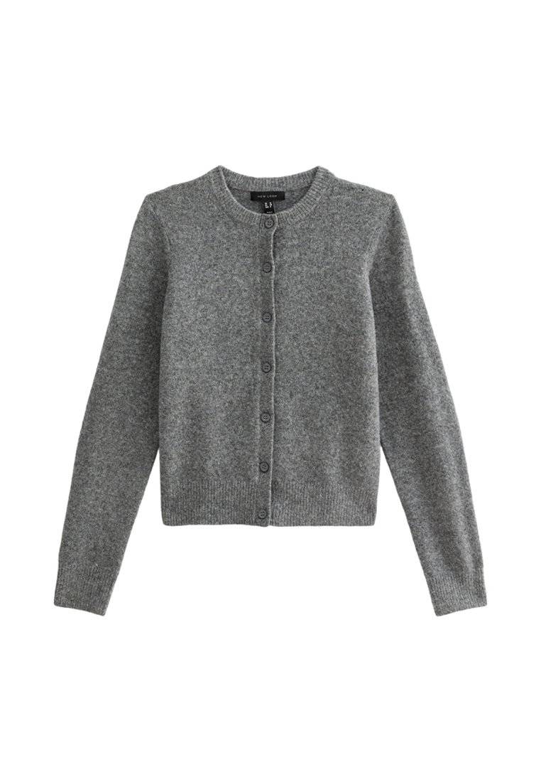 New Look New Look CREW NECK - Cardigan - grey 2025