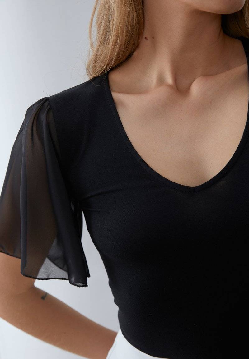 Anna Field Anna Field Print T-shirt - black Kostenloser Versand