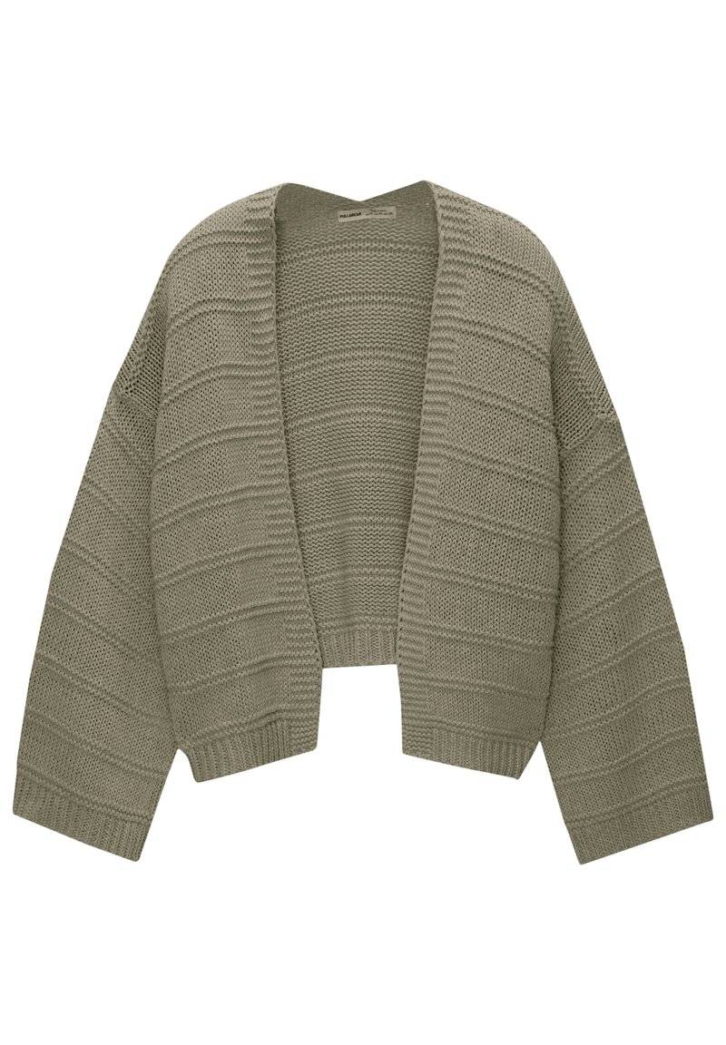 PULL&BEAR PULL&BEAR Cardigan - khaki Versandkostenfrei