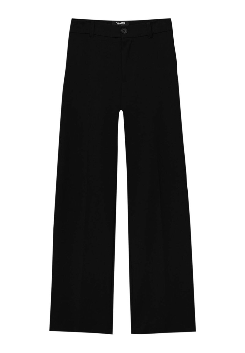 PULL&BEAR PULL&BEAR STRAIGHT - Trousers - black Flash Sale