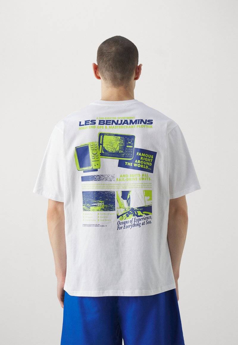 Les Benjamins Les Benjamins RELAXED TEE UNISEX - Print T-shirt - white Black Friday