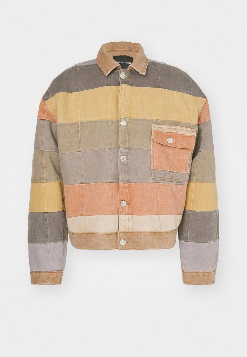 Les Benjamins Les Benjamins UNISEX - Denim jacket - brown Weihnachtsangebot