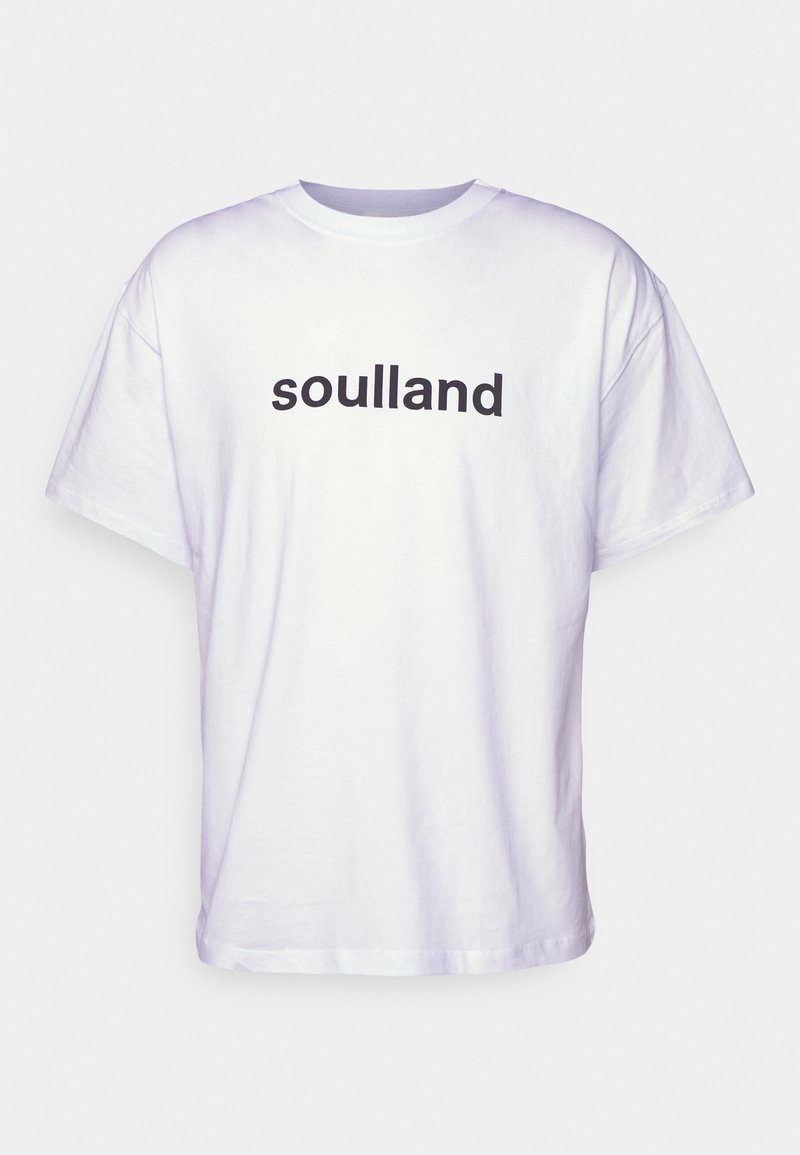 Soulland Soulland OCEAN UNISEX - Print T-shirt - white Große Rabatte