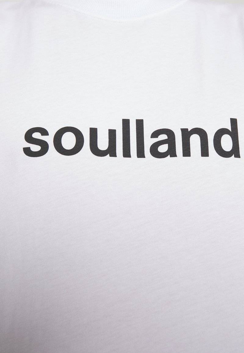 Soulland Soulland OCEAN UNISEX - Print T-shirt - white Große Rabatte