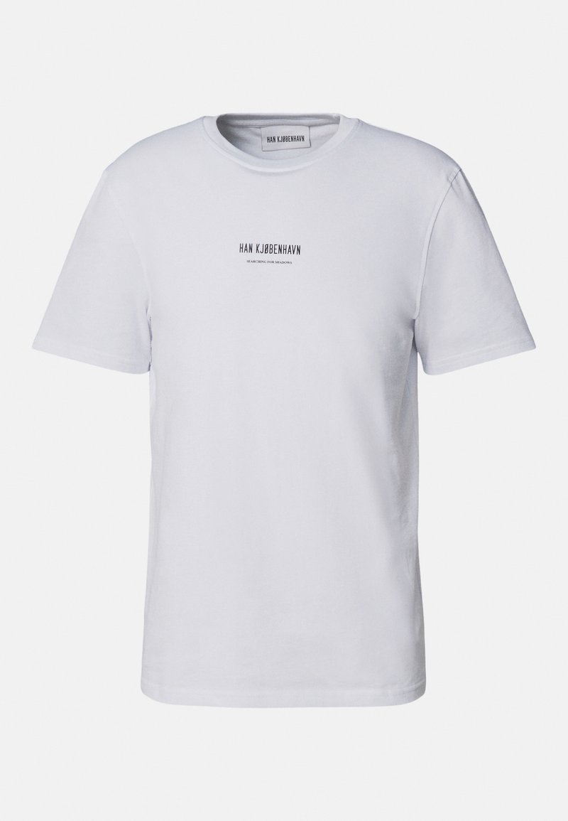 Han Kjøbenhavn Han Kjøbenhavn SHADOWS MOON REGULAR TEE UNISEX - Print T-shirt - white Sonderangebote