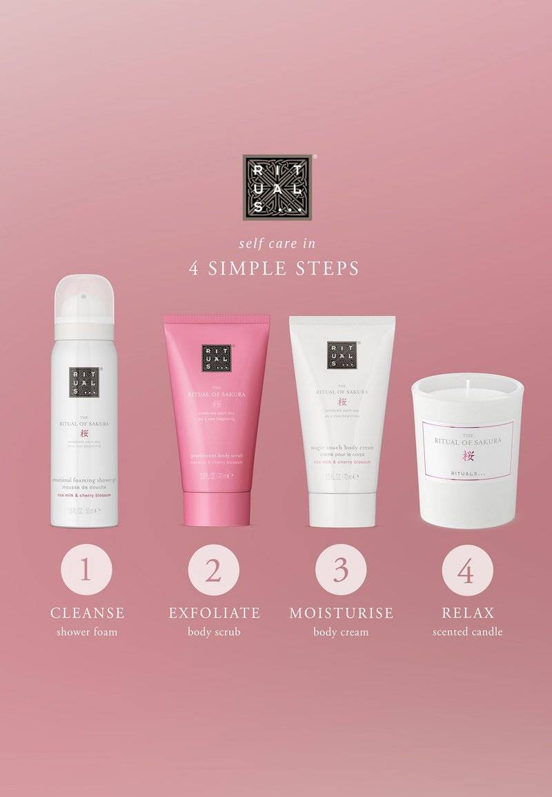 Rituals Rituals FOAMING SHOWER GEL TRAVEL SIZE THE RITUAL OF SAKURA - FLORAL - CHERRY BLOSSOM & RICE MILK - Shower gel Bis zu 50% Rabatt