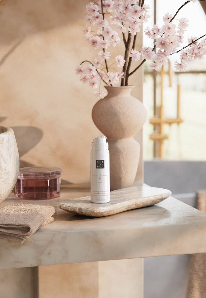 Rituals Rituals FOAMING SHOWER GEL TRAVEL SIZE THE RITUAL OF SAKURA - FLORAL - CHERRY BLOSSOM & RICE MILK - Shower gel Bis zu 50% Rabatt