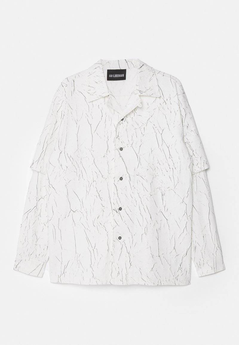 Han Kjøbenhavn Han Kjøbenhavn WRINKLE TWO LAYERED UNISEX - Shirt - white Black Friday Preise
