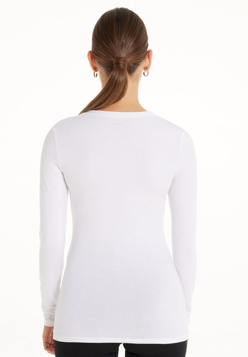 Tezenis Tezenis STRETCH ROUND-NECK - Long sleeved top - bianco Online