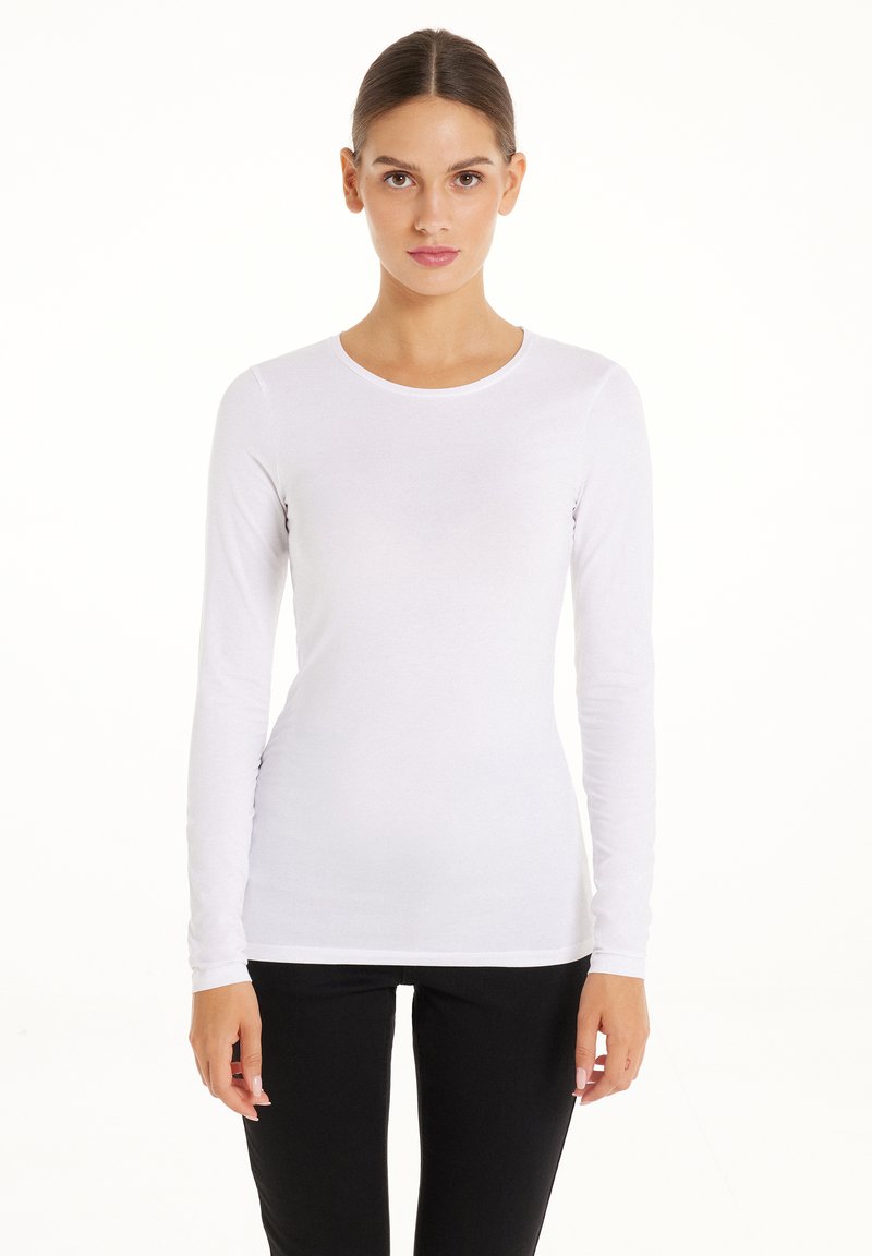 Tezenis Tezenis STRETCH ROUND-NECK - Long sleeved top - bianco Online