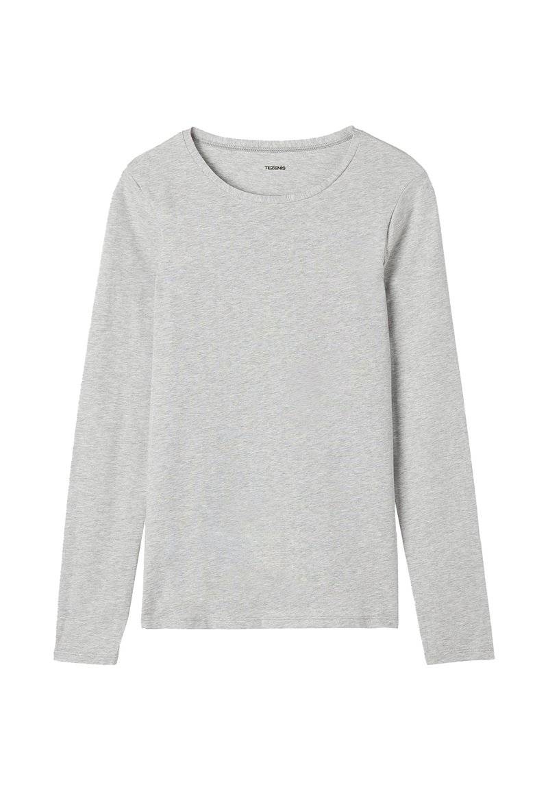 Tezenis Tezenis STRETCH ROUND-NECK - Long sleeved top - grigio melange chiar Versandkostenfrei