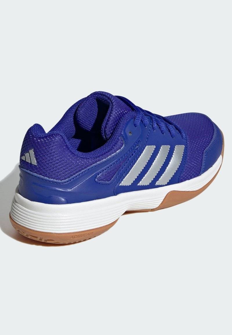 adidas Performance adidas Performance SPEEDCOURT INDOOR KIDS - Stability running shoes - lucid blue silver metallic gum Jubiläumsangebot