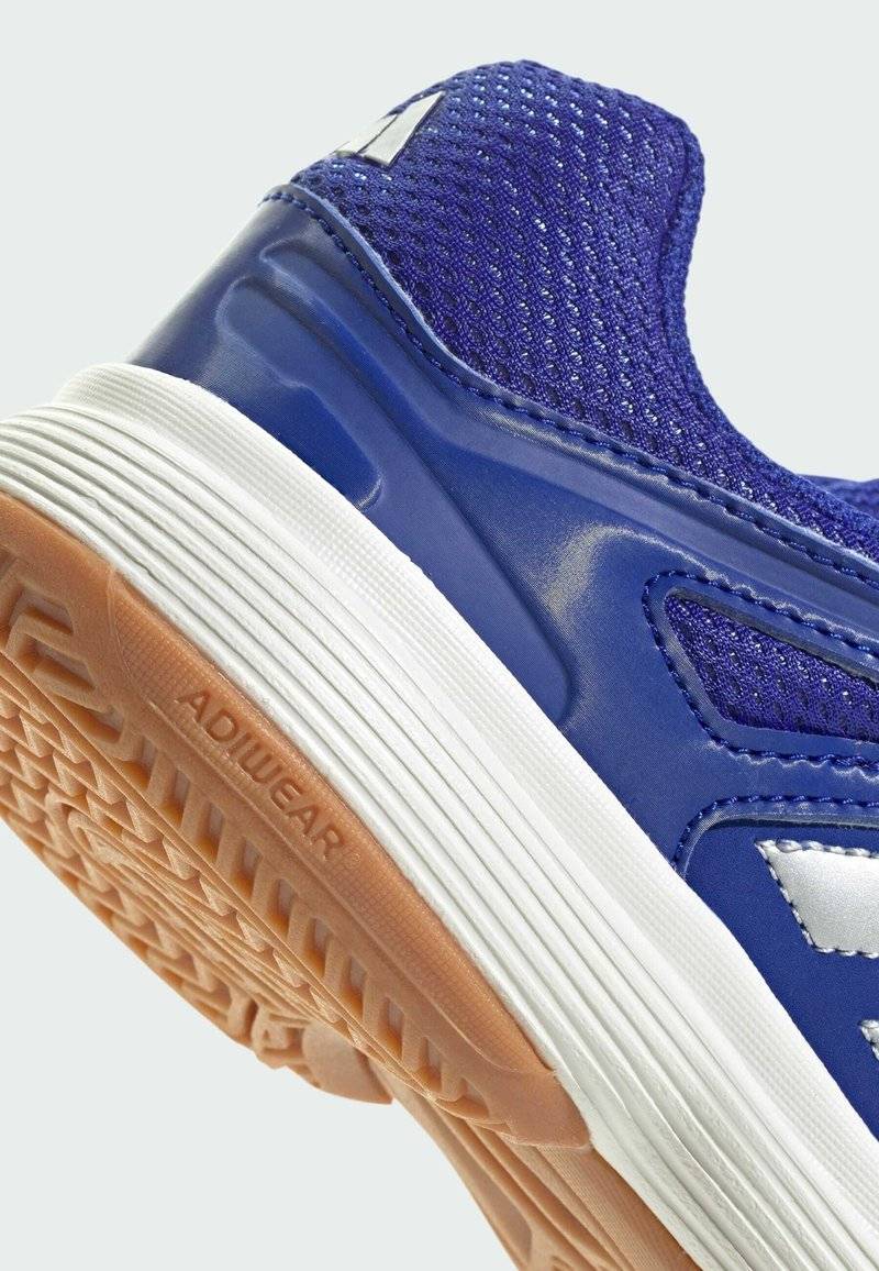 adidas Performance adidas Performance SPEEDCOURT INDOOR KIDS - Stability running shoes - lucid blue silver metallic gum Jubiläumsangebot