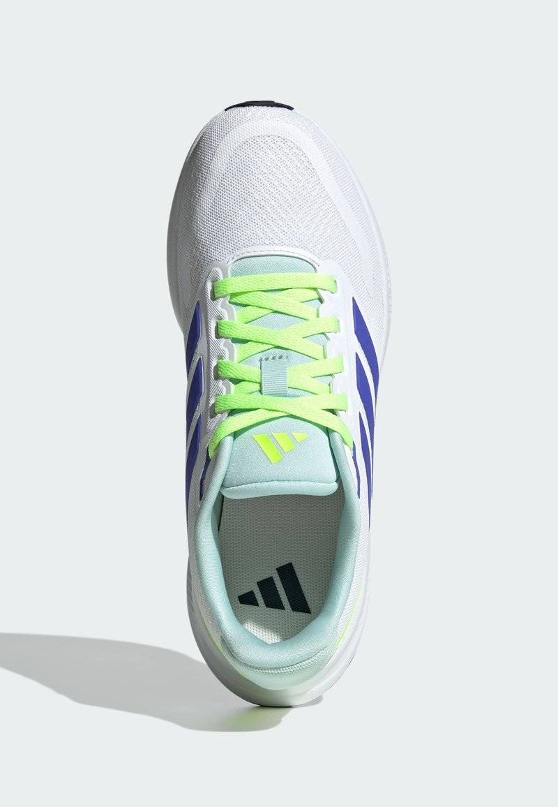 adidas Performance adidas Performance FALCON 5 KIDS - Neutral running shoes - cloud white blue lucid lemon Verkauf