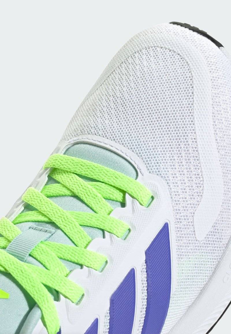 adidas Performance adidas Performance FALCON 5 KIDS - Neutral running shoes - cloud white blue lucid lemon Verkauf