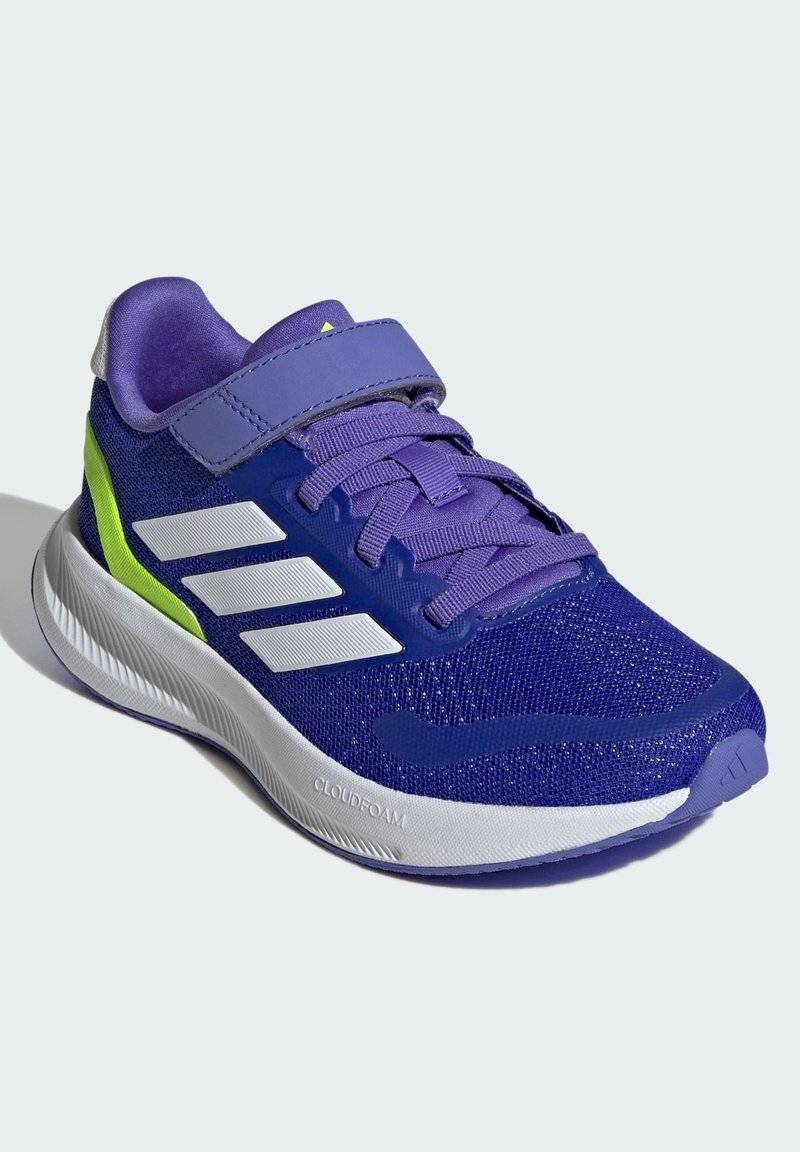 adidas Performance adidas Performance RUNFALCON 5 UNISEX - Neutral running shoes - lucid blue cloud white blue Meist gekauft