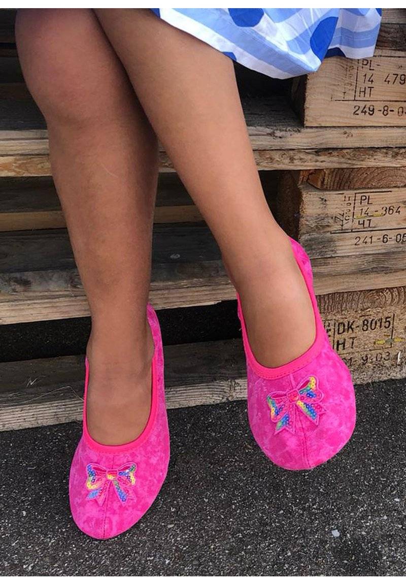 Beck Beck GYMNASTIK SCHLEIFCHEN - Ballet pumps - pink Rabatt