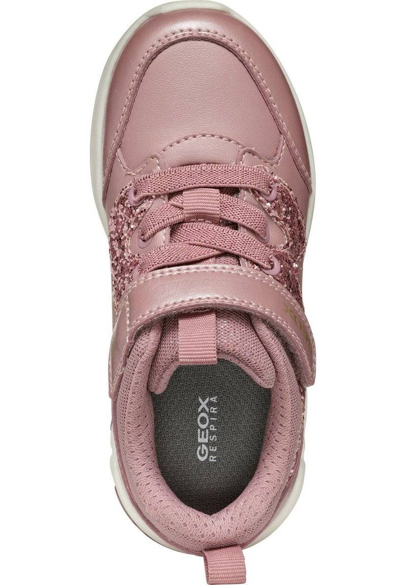 Geox Geox FADINLIGHT LIGHT UP - Baby shoes - old rose Versandkostenfrei