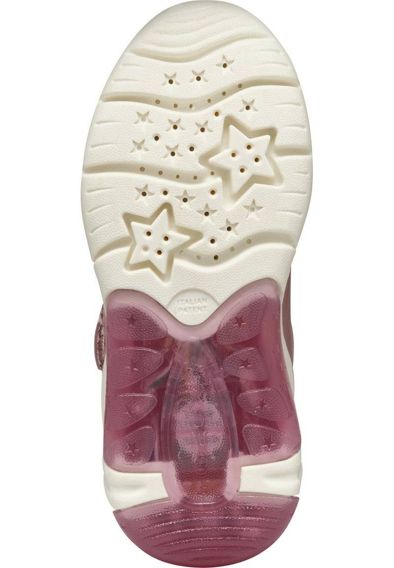 Geox Geox FADINLIGHT LIGHT UP - Baby shoes - old rose Versandkostenfrei