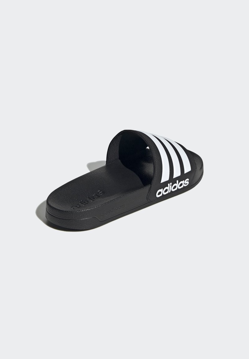 adidas Performance adidas Performance ADILETTE SHOWER - Pool slides - black Bis zu 50% Rabatt