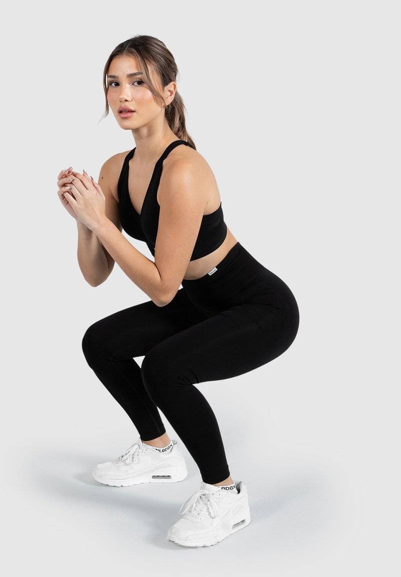 Smilodox Smilodox AMAZE SCRUNCH - Leggings - schwarz Clearance-Verkauf