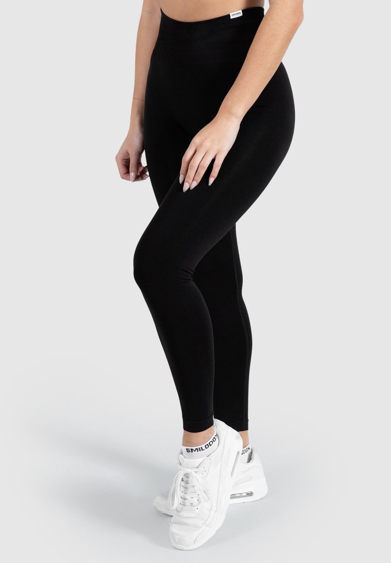 Smilodox Smilodox AMAZE SCRUNCH - Leggings - schwarz Clearance-Verkauf