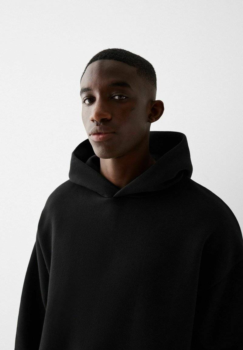 Bershka Bershka Sweatshirt - black denim Outlet
