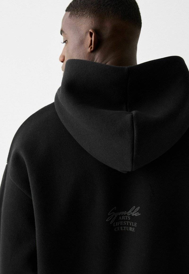 Bershka Bershka Sweatshirt - black denim Outlet